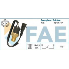 35841 FAE Термовыключатель, сигнальная лампа охлаждающей жид