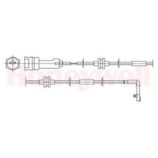 581373 BENDIX Сигнализатор, износ тормозных колодок