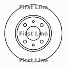 FBD351 FIRST LINE Тормозной диск