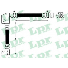 6T47384 LPR Тормозной шланг