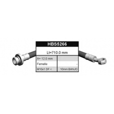 HBS5266 QUINTON HAZELL Тормозной шланг