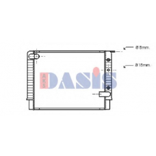 220450N AKS DASIS Радиатор, охлаждение двигателя