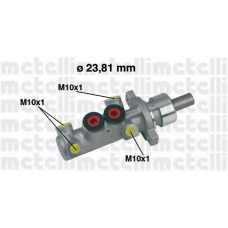 05-0361 METELLI Главный тормозной цилиндр