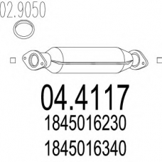 04.4117 MTS Катализатор
