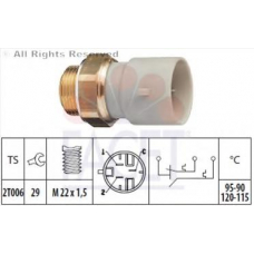 7.5655 FACET Термовыключатель, вентилятор радиатора