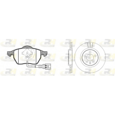8390.06 ROADHOUSE Комплект тормозов, дисковый тормозной механизм