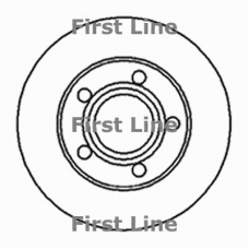 FBD1162 FIRST LINE Тормозной диск