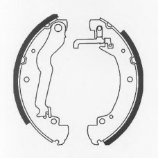 BS891 QUINTON HAZELL Комплект тормозных колодок