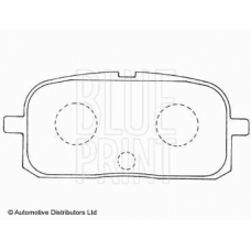 ADT34267 BLUE PRINT Комплект тормозных колодок, дисковый тормоз