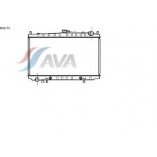 DN2153 AVA Радиатор, охлаждение двигателя