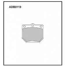 ADB0119 Allied Nippon Тормозные колодки