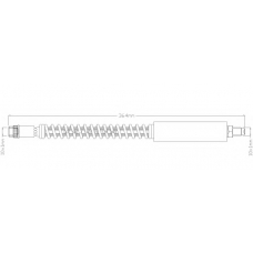 6025 REMKAFLEX Тормозной шланг