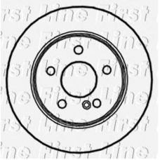 FBD1806 FIRST LINE Тормозной диск