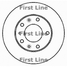 FBD1367 FIRST LINE Тормозной диск