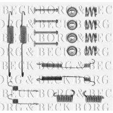 BBK6023 BORG & BECK Комплектующие, колодки дискового тормоза