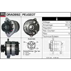 DRA0992 DELCO REMY Генератор