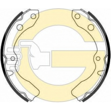 5183049 GIRLING Комплект тормозных колодок