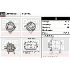 DRA0655 DELCO REMY Генератор