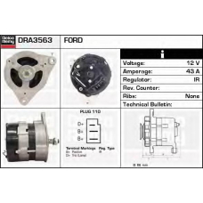 DRA3563 DELCO REMY Генератор