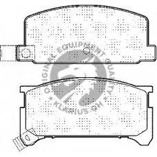 BP853 QH Benelux Комплект тормозных колодок, дисковый тормоз