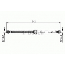 1 987 476 325 BOSCH Тормозной шланг