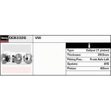 DC83326 DELCO REMY Тормозной суппорт