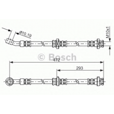 1 987 481 148 BOSCH Тормозной шланг