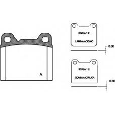 BPA0257.20 OPEN PARTS Комплект тормозных колодок, дисковый тормоз