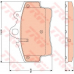 GDB1756 TRW Комплект тормозных колодок, дисковый тормоз