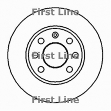 FBD266 FIRST LINE Тормозной диск