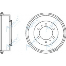 DRM9951 APEC Тормозной барабан