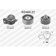 KD455.27 SNR Комплект ремня грм