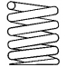 997 482 SACHS Пружина ходовой части