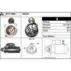 911180 EDR Стартер