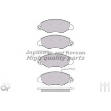 N009-17 ASHUKI Комплект тормозных колодок, дисковый тормоз