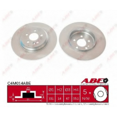 C4M014ABE ABE Тормозной диск