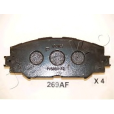 50269 JAPKO Комплект тормозных колодок, дисковый тормоз