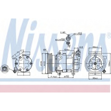 89332 NISSENS Компрессор, кондиционер