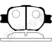 IBD-1212 IPS Parts Комплект тормозных колодок, дисковый тормоз