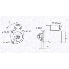 063522300060 MAGNETI MARELLI Стартер