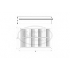 SB 037 SCT Воздушный фильтр