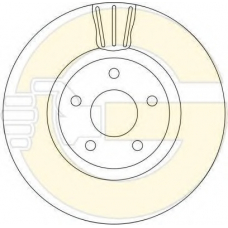 6043131 GIRLING Тормозной диск