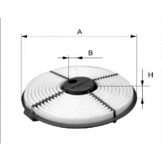 WA6605 WIX Воздушный фильтр