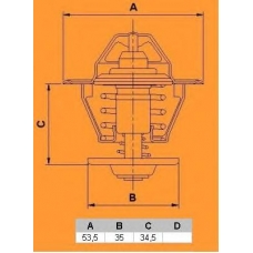 6293.82 CALORSTAT by Vernet Термостат, охлаждающая жидкость