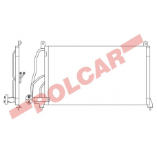 5515K8C1 POLCAR 5515k8c1 конденсер polcar