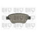 BP1550 QUINTON HAZELL Комплект тормозных колодок, дисковый тормоз