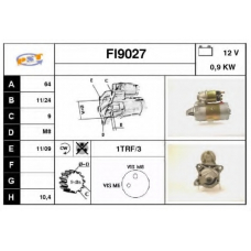 FI9027 SNRA Стартер