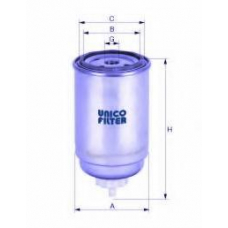 FI 9199/6 UNICO FILTER Топливный фильтр