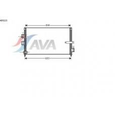 HD5223 AVA Конденсатор, кондиционер