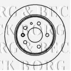 BBD4825 BORG & BECK Тормозной диск